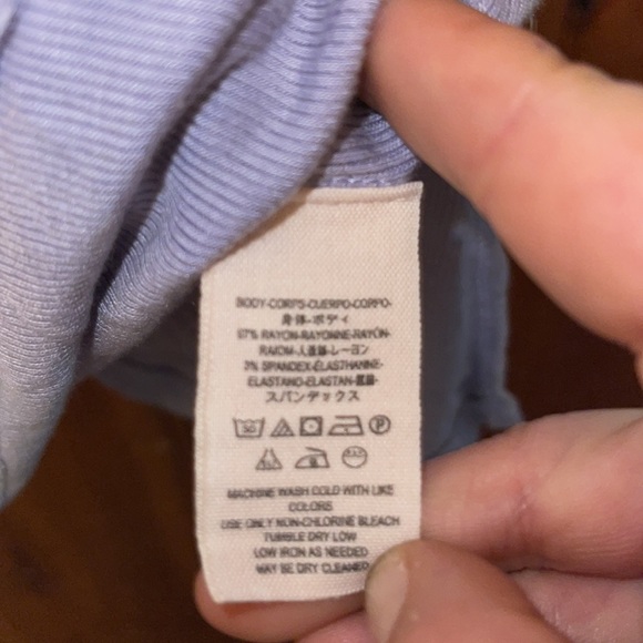 Free people twist shoulder tie heathered trim lose tank - Picture 8 of 9